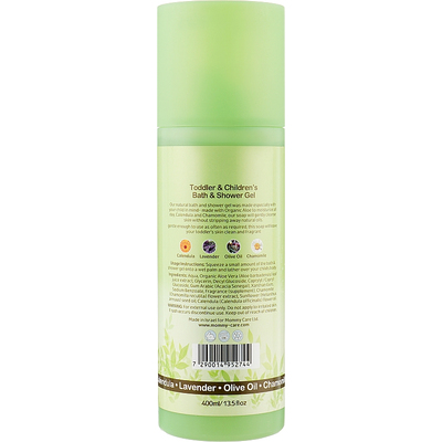 Натуральный детский гель для ванны и душа Mommy Care Kids and Toddlers Natural Shower Gel