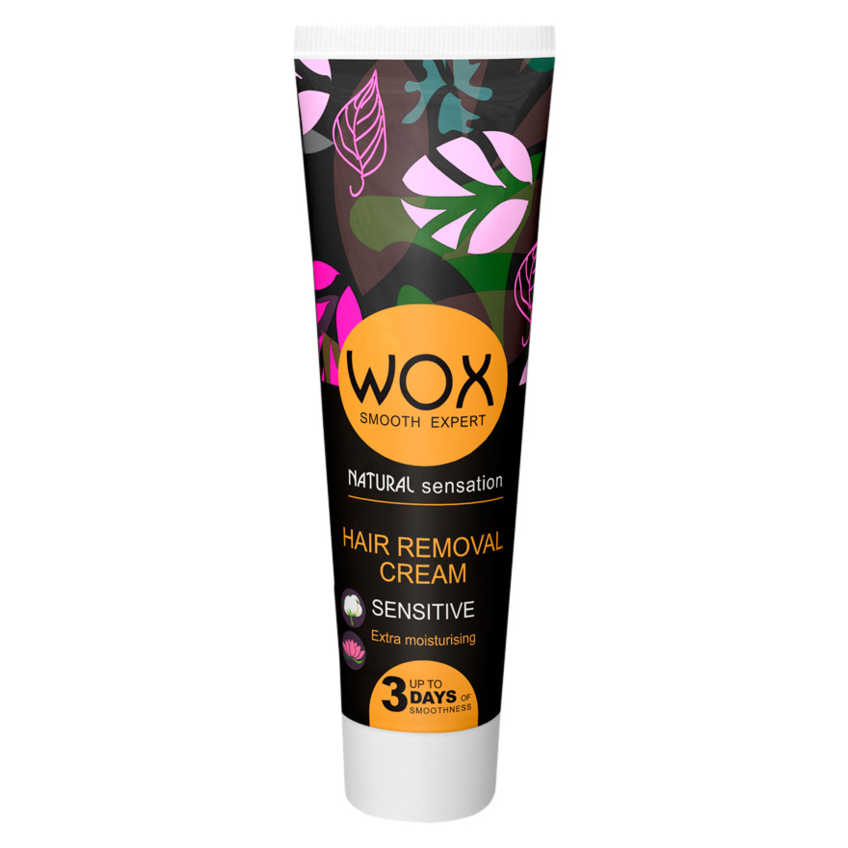 Крем для депіляції обличчя «Чутливий» WOX Smooth Expert Hair Removal Cream Face