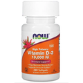 Вітамін D3 250мкг (10000МО) Now Foods Vitamin D-3