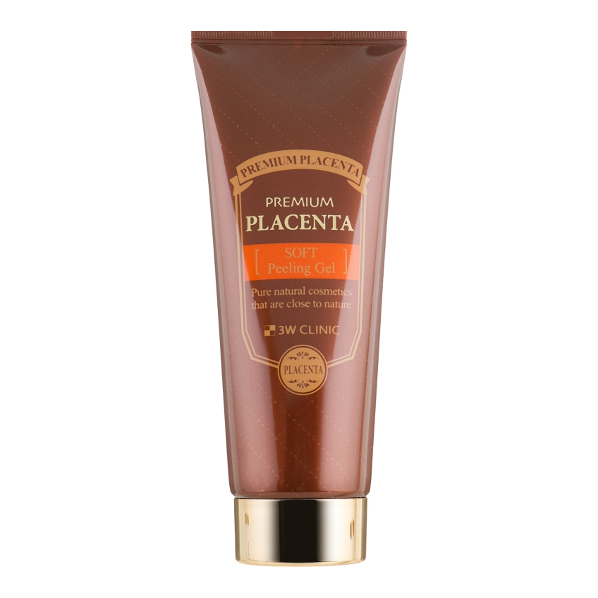 Пілінг-гель з екстрактом плаценти 3W Clinic Premium Placenta Soft Peeling Gel