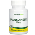 Марганець 50мг Nature's Plus Manganese