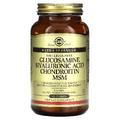 Глюкозамін, гіалуронова кислота, хондроїтин та МСМ / Glucosamine Hyaluronic Acid Chondroitin MSM, Solgar, 120 таблеток