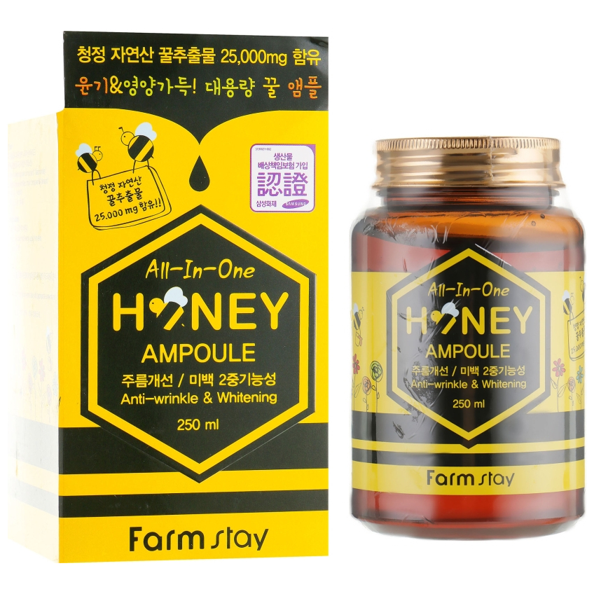 Многофункциональная медовая сыворотка FarmStay All-In-One Honey Ampoule