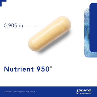 Мультивитамины и минералы / Nutrient 950, Pure Encapsulations, 180 капсул