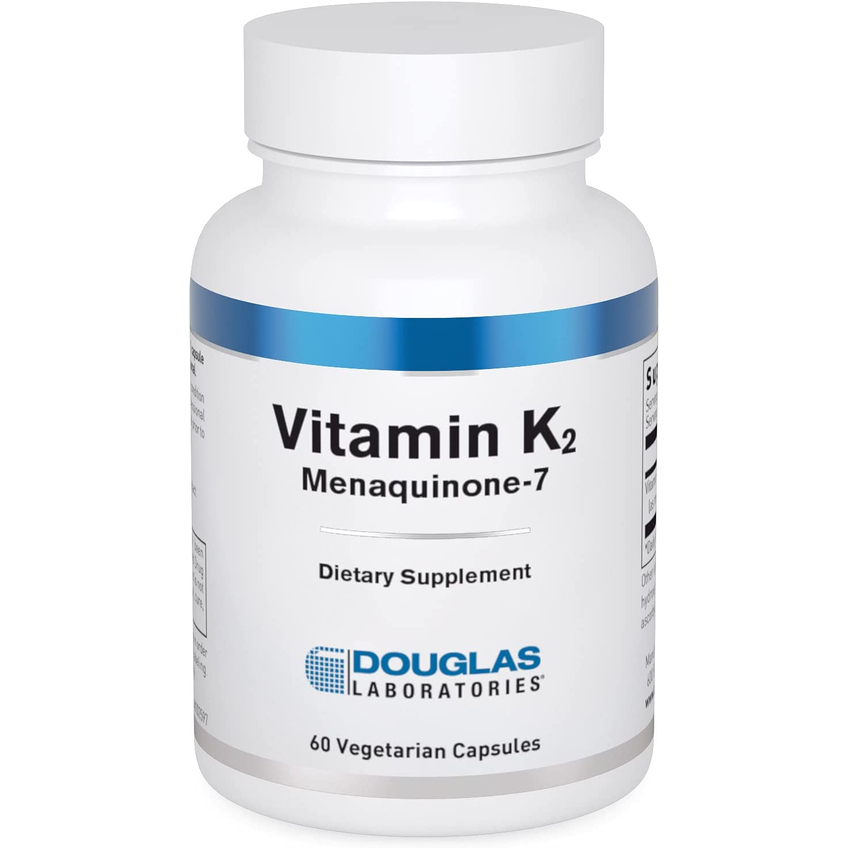 Вітамін K2 (Менахінон-7) / Vitamin K2 (Menaquinone-7), Douglas Laboratories, 90 мкг, 60 капсул