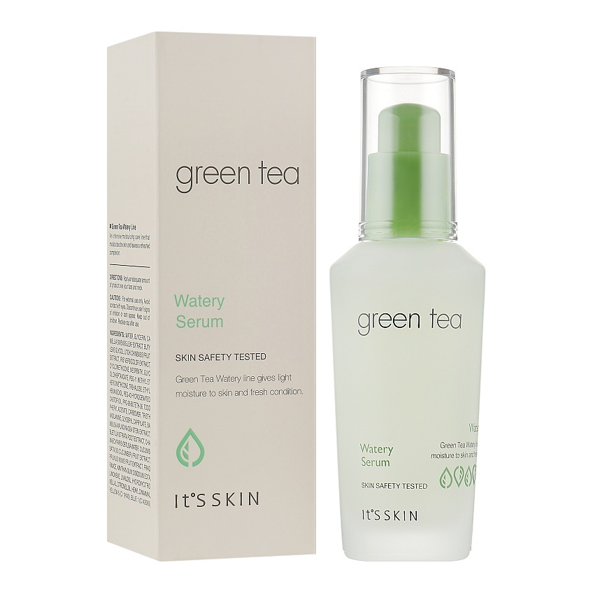 Сыворотка для жирной и комбинированной кожи с зеленым чаем It's Skin Green Tea Watery Serum