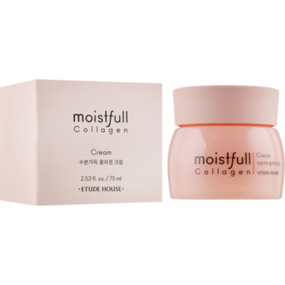 Увлажняющий крем для лица с коллагеном Etude House Moistfull Collagen Cream