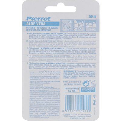 Зубна нитка Pierrot Dental Floss Aloe Vera
