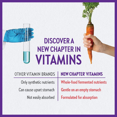 Мультивитамины для женщин от 55+ (один раз в день) / One Daily Every Woman's Multivitamin 55+, New Chapter, 72 таблетки