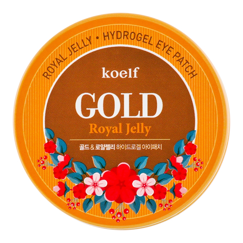 Гидрогелевые патчи для глаз с золотом и маточным молочком Koelf Gold & Royal Jelly Eye Patch