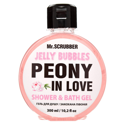 Гель для душа Mr.Scrubber Jelly Bubbles Peony in Love Shower & Bath Gel