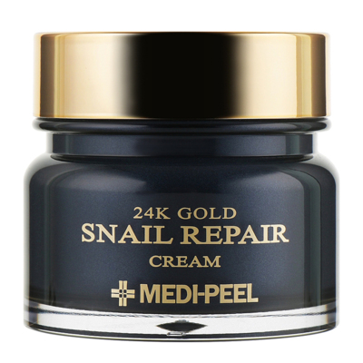 Крем для лица с коллоидным золотом и муцином улитка Medi-Peel 24k Gold Snail Repair Cream