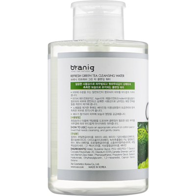 Очищающая вода «Зеленый чай» Branig Refresh Green Tea Cleansing Water