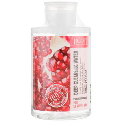 Очищающая вода Гранат Jigott Pomegranate Deep Cleansing Water