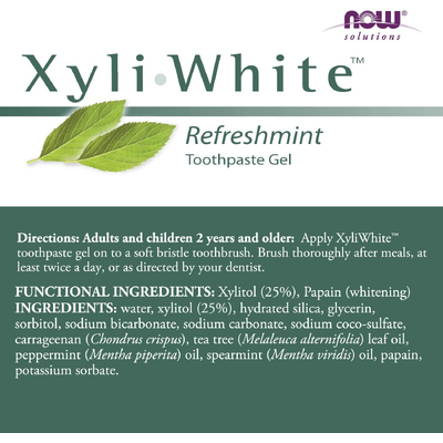 Зубная паста-гель «Освежающая мята» Now Foods XyliWhite Refreshmint Toothpaste Gel