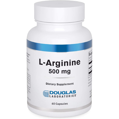 Аргинин / L-Arginine, Douglas Laboratories, 500 мг, 60 капсул