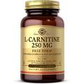 L-карнітин / L-Carnitine, Solgar, 250 мг, 90 вегетаріанських капсул