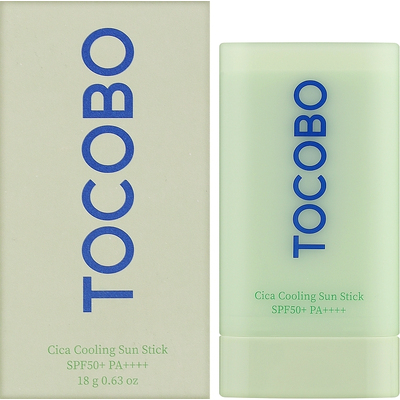 Солнцезащитный стик с охлаждающим эффектом Tocobo Cica Cooling Sun Stick SPF50+ /PA ++++