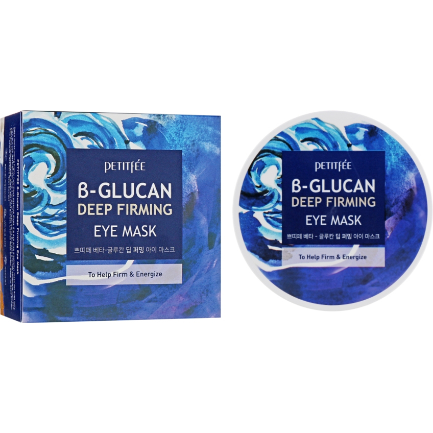Супер-укрепляющие патчи под глаза с бета-глюканом Petitfee B-Glucan Deep Firming Eye Mask