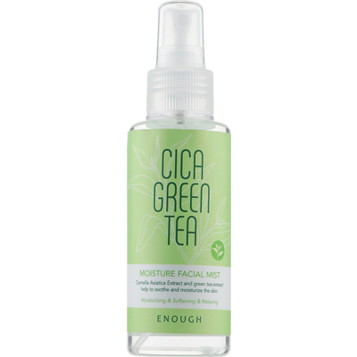 Увлажняющий мист для лица с экстрактом зеленого чая Enough Cica Green Tea Moisture Facial Mist
