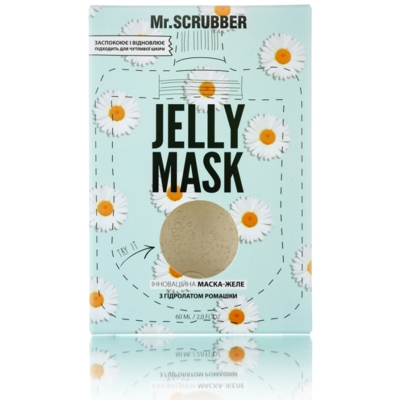 Гелевая маска для лица с гидролатом ромашки Mr.Scrubber Jelly Mask