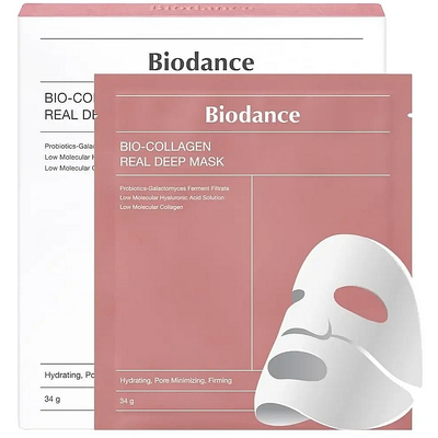 Гидрогелевая маска с коллагеном Biodance Bio Collagen Real Deep Mask Sheet