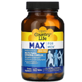 Мультивітаміни для чоловіків Country Life Max for Men Multivitamin & Mineral Complex Iron-Free