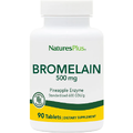 Бромелайн / Bromelain, Natures Plus, 500 мг, 90 таблеток
