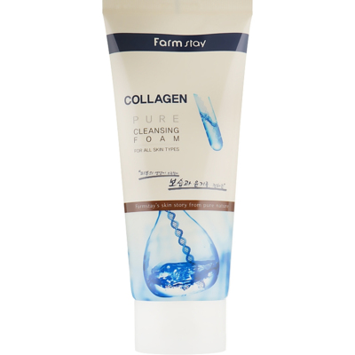 Очищающая пенка с коллагеном FarmStay Collagen Pure Cleansing Foam