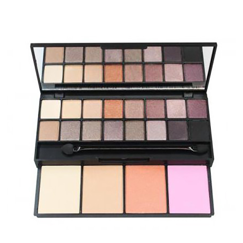 Компактная палитра теней и румян Smokey Eyes Make Up Me XP20