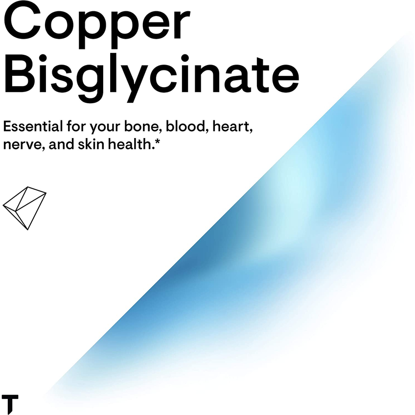 Бисглицинат меди / Copper Bisglycinate, Thorne Research, 2 мг, 60 капсул
