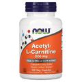 Ацетил-L-карнітин / Acetyl-L Carnitine, Now Foods, 500 мг, 100 вегетаріанських капсул