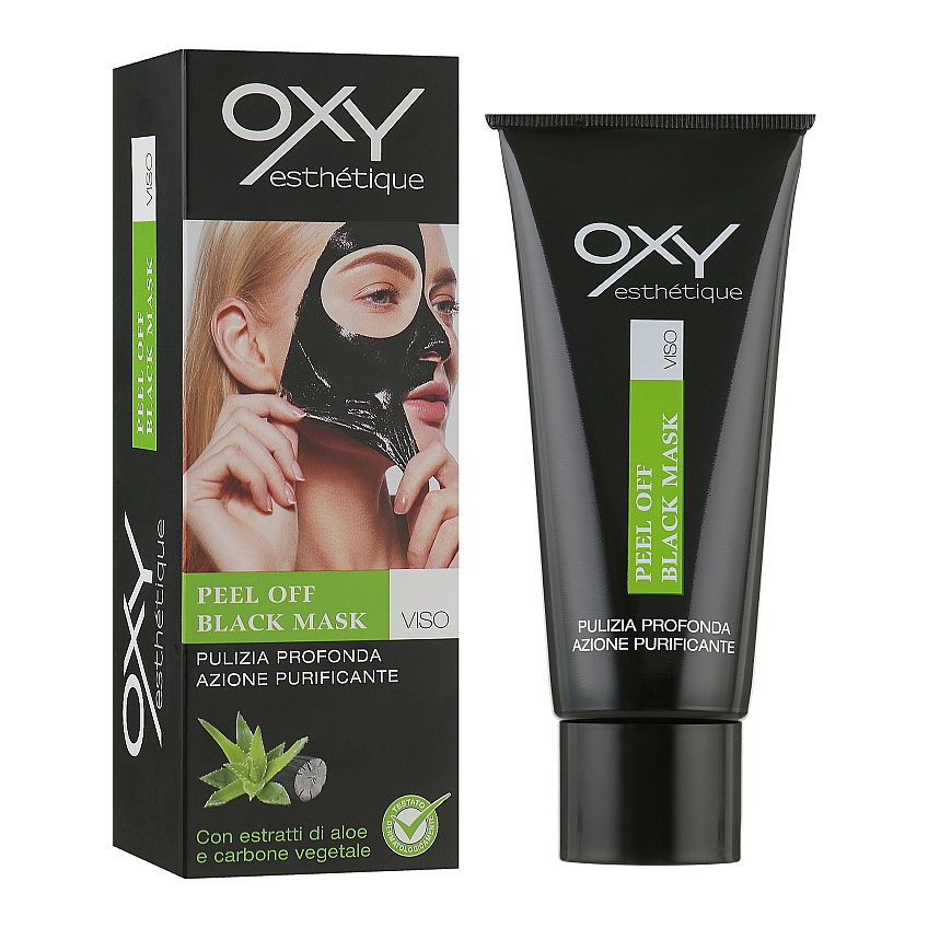 Очищающая маска для лица Oxy Peel Off Black Mask