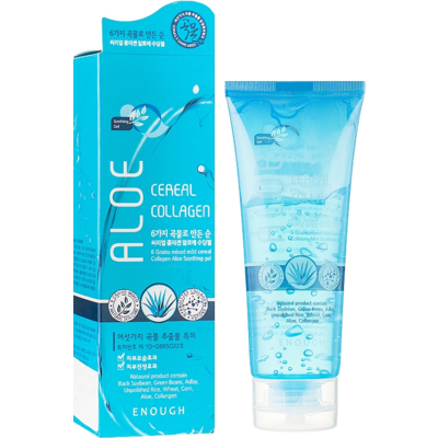 Увлажняющий гель с алоэ и коллагеном Enough 6 Grains Mixed Collagen Aloe Soothing Gel