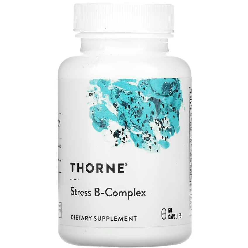 Комплекс витаминов группы B против стресса / Stress B-Complex, Thorne Research, 60 капсул