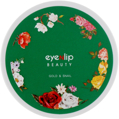 Гидрогелевые патчи с золотом и улиточным муцином Eyenlip Gold & Snail Hydrogel Eye Patch
