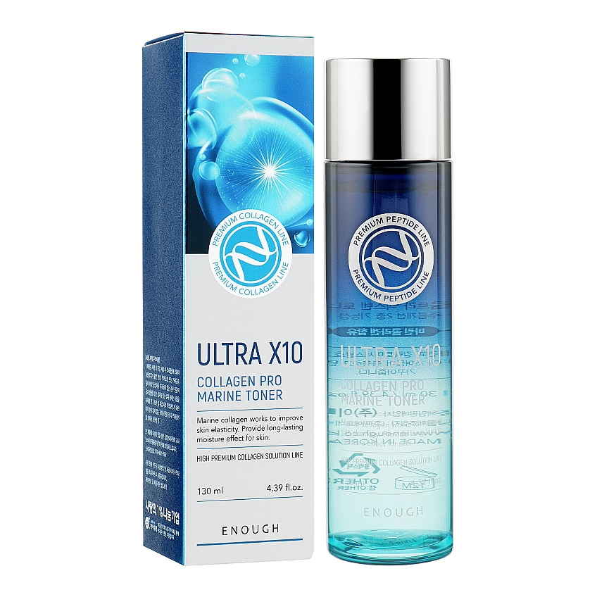 Тонер с морским коллагеном Enough Ultra X10 Collagen Pro Marine Toner