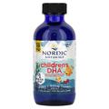 Жидкий рыбий жир для детей от 1 до 6 лет со вкусом клубники / Children's DHA Strawberry, Nordic Naturals, 530 мг, 119 мл
