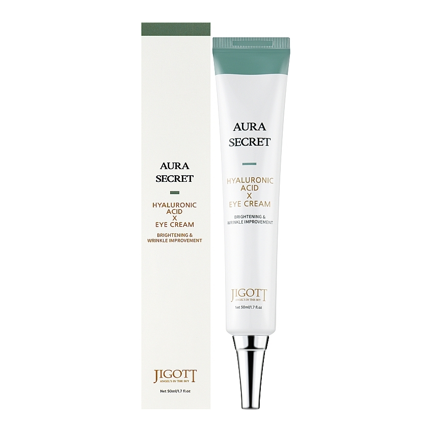 Крем для век с гиалуроновой кислотой Jigott Aura Secret Hyaluronic Acid Eye Cream