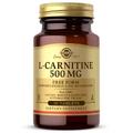 L-карнітин / L-Carnitine, Solgar, 500 мг, 30 таблеток