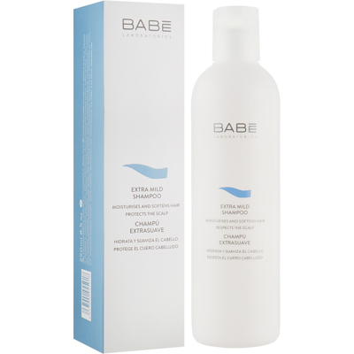 М'який шампунь для всіх типів волосся Babe Laboratorios Extra Mild Shampoo