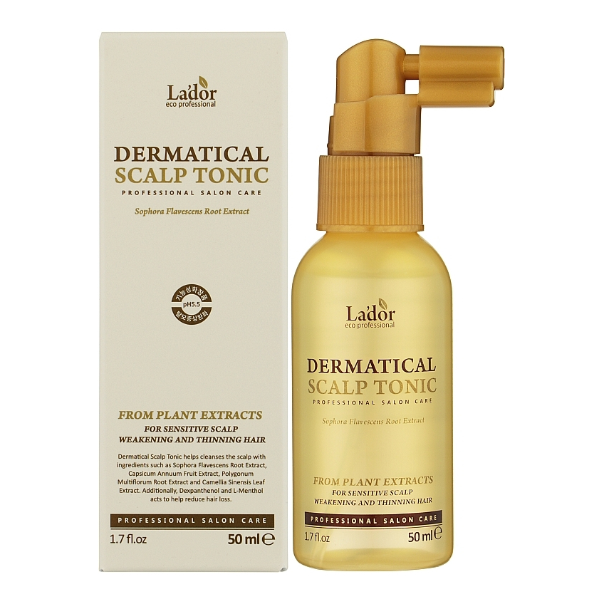 Тоник для кожи головы против выпадения волос La'dor Dermatical Scalp Tonic