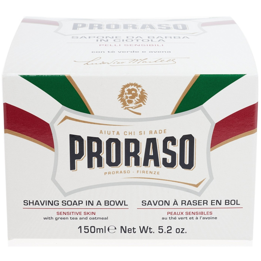 Мыло для бритья для чувствительной кожи Proraso White Line Anti-Irritation Soap