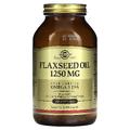 Лляна олія / Flaxseed Oil, Solgar, 1250 мг, 100 гелевих капсул
