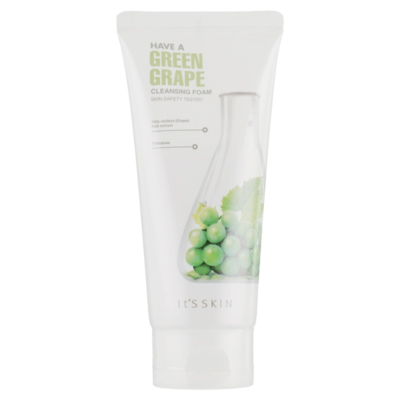 Витаминная пенка с зеленым виноградом It's Skin Have a Green Grape Cleansing Foam