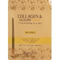 Гидрогелевая маска для лица с золотом 3W Clinic Collagen & Luxury Gold Energy Hydrogel Facial Mask
