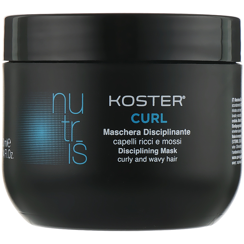 Маска для вьющихся волос дисциплинирующая Nutris Curl Disciplining 300мл Koster