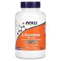 L-карнітин / L-Carnitine, Now Foods, 500 мг, 180 вегетаріанських капсул