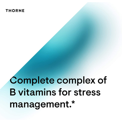 Комплекс витаминов группы B против стресса / Stress B-Complex, Thorne Research, 60 капсул