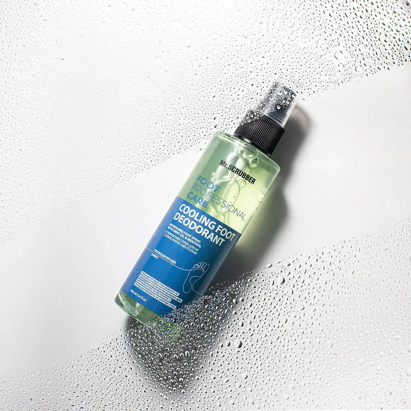 Освежающий спрей для ног с маслом мяты и ментолом Mr.Scrubber Foot Professional Care